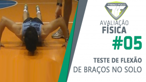 Teste de Flexão de Braço no Solo