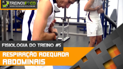 como respirar em exercícios abdominais