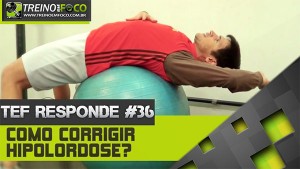 Exercícios corretivos para Hipolordose