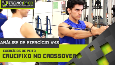 Crucifixo em pé no Cross Over e com Halter